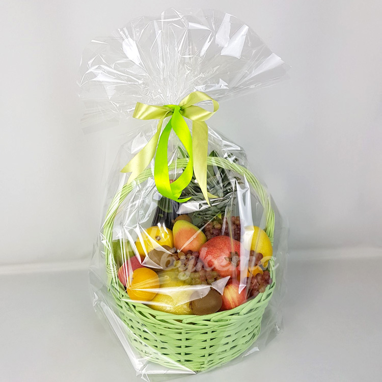 Корзина фруктов с гранатовым соком (в упаковке)